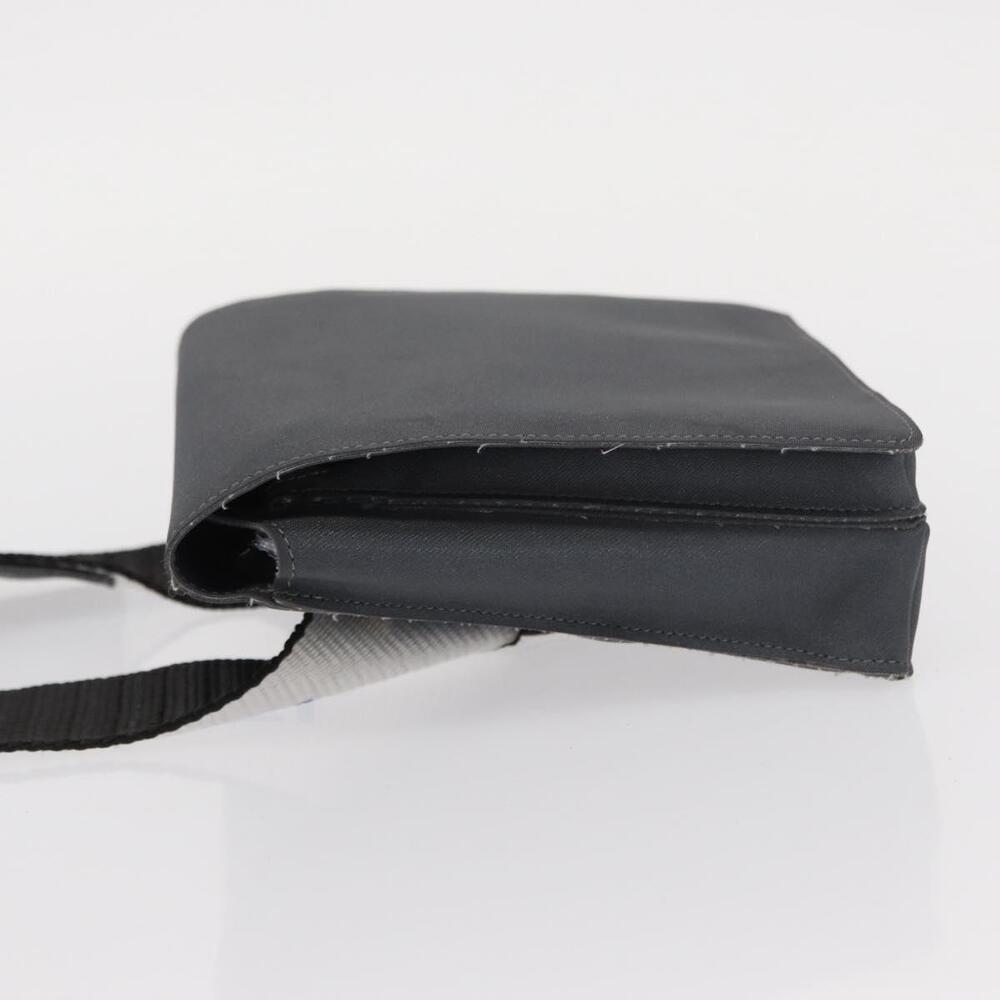 CHANEL Sports Line Waist bag Nylon Gray Silver CC Auth yk19613 - Picture 4 of 16